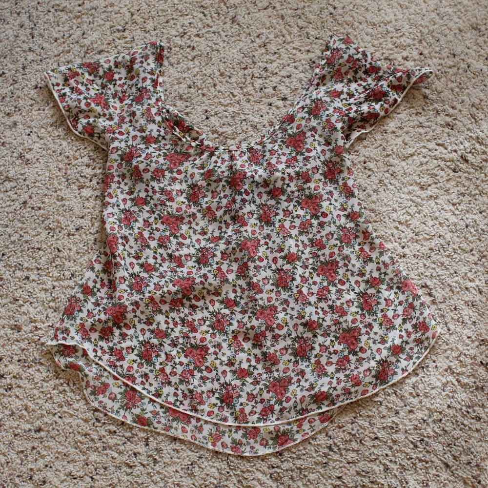 Flowy Floral Top
